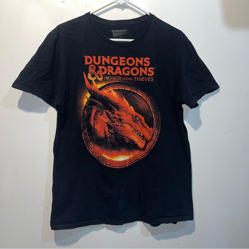 Dungeons & Dragons Black Graphic Tee